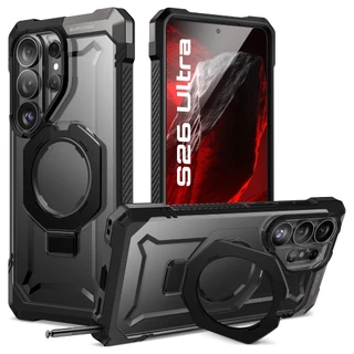 SUPCASE Unicorn Beetle Grip สําหรับ Samsung Galaxy S26 Ultra พร้อม Kickstand สนับสนุนไร้สายชาร์จทหารเกรดป้องกัน Heavy duty เคสโทรศัพท์แม่เหล็กสําหรับ S26 ultra 6.9 "