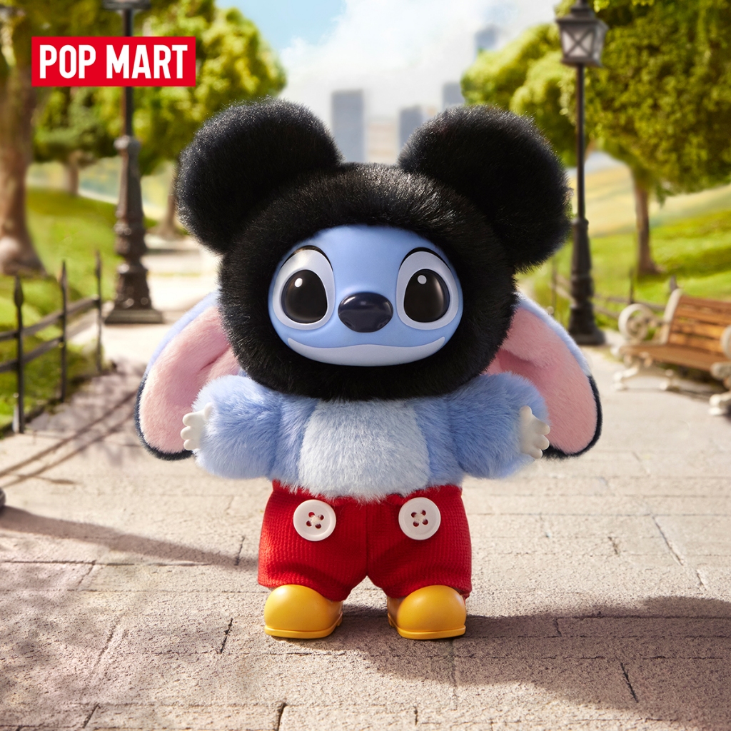 POP MART Stitch Adventure Series Vinyl Plush Pendant Blind Box Action Toys Figure Birthday Gift Kid Toy Collectable Plushies