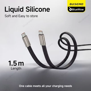 BlueWow Invisible Holder Charger Cable พร้อมขาตั้ง, 240W Angled Fast Charging Data Cable 2-in-1 & Phone Stand For Gaming, Office, Car Travel, ใช้งานร่วมกับสายชาร์จ Type-C