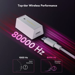KYSONA Saturn Pro PAW3395 8K 58g 26000DPI น้ําหนักเบา Ergonomic Wireless Gaming Mouse PAW3311 เมาส์ Tri-mode แบบมีสาย 2.4g ไร้สายบลูทูธ 1K Polling Rate