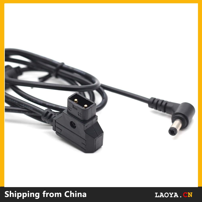 DC2.5 Power Cable,D-Tap to Right Angle DC5.5X2.5mm 12V Power Cable for KiPRO LCD Monitor DSLR Rig Po