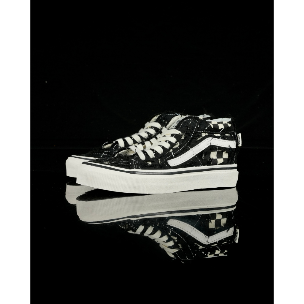 NS INVINC 2.0 Destruction Tear Funny Wash Make Old Street Scratch DIY รองเท้าลําลองสําหรับผู้ชายและผ