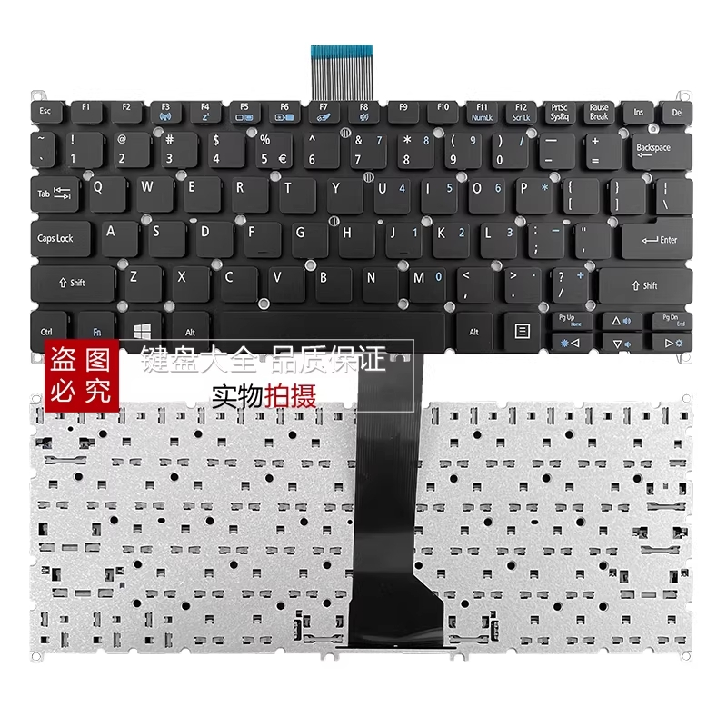 แป้นพิมพ์แล็ปท็อป US ใหม่สําหรับ ACER TravelMate TMP236 TMP238 P238 P236M MS2392 MS2377