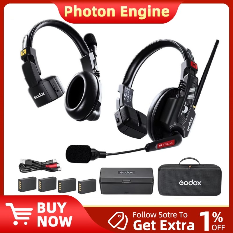 Godox SKYTALK AIR Wireless Intercom 2.4G Full Duplex 500m