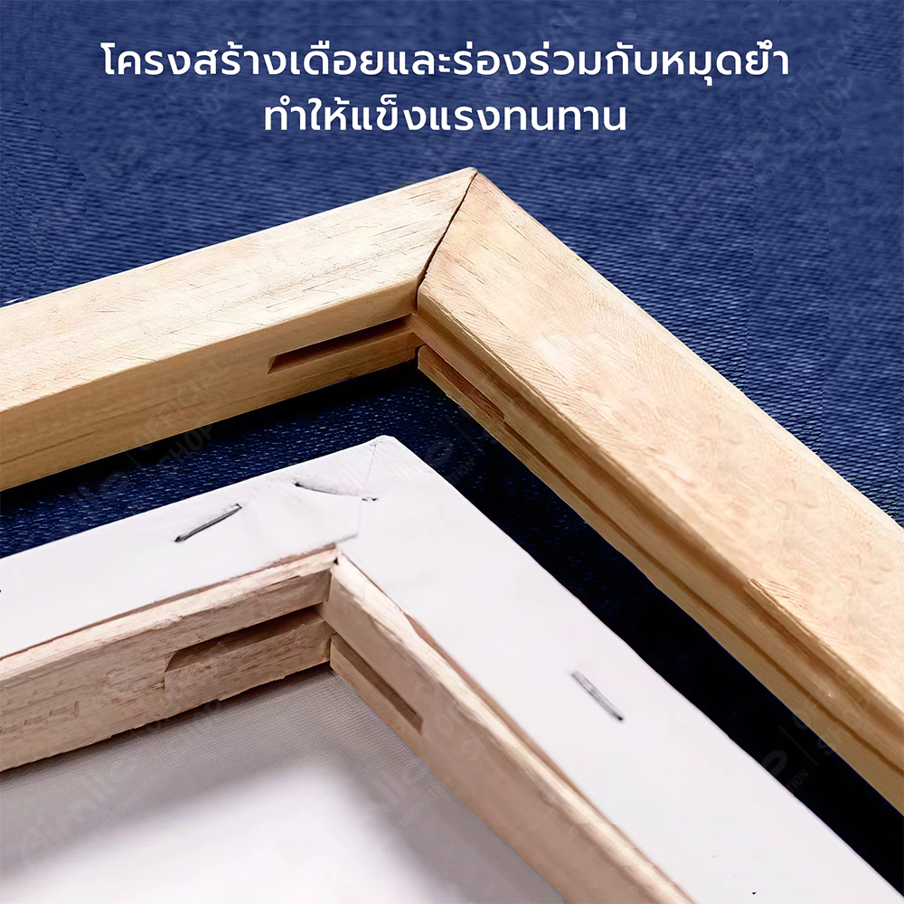 เฟรมแคนวา เฟรมจิ๋ว (ผ้าฝ้าย) เฟรมผ้าใบสำเร็จรูปขนาดต่างๆ กรอบรูปแคนวาสคุณภาพสูง ผ้าใบวาดรูป เฟรมระบายสี  canvas thumbnail 5