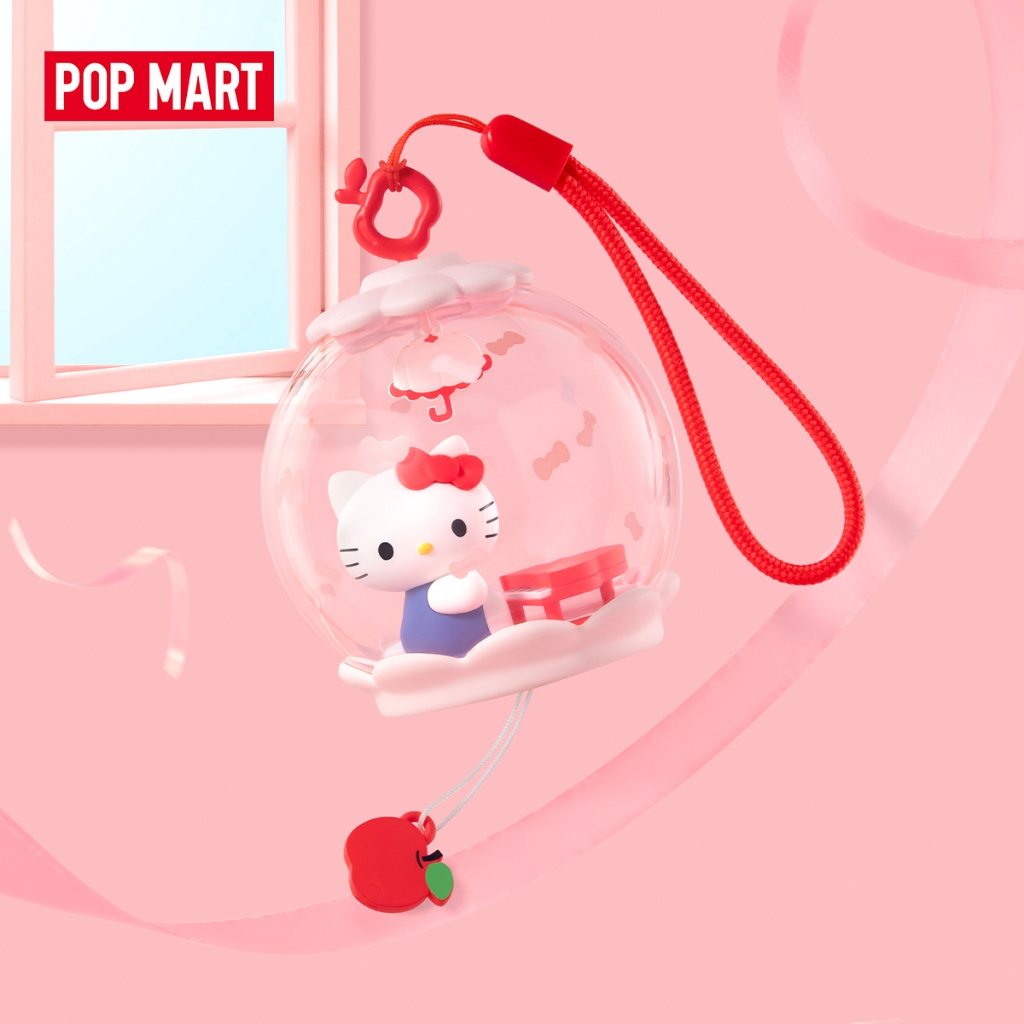 POP MART Sanrio characters Sweet Dream Bubble House Series Scene Sets Blind Box Action Toys Figure Birthday Gift Kid Toy