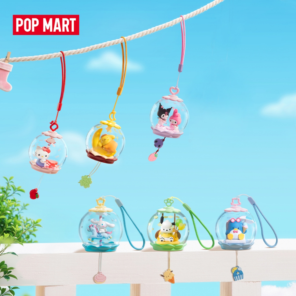 POP MART Sanrio characters Sweet Dream Bubble House Series Scene Sets（whole set）