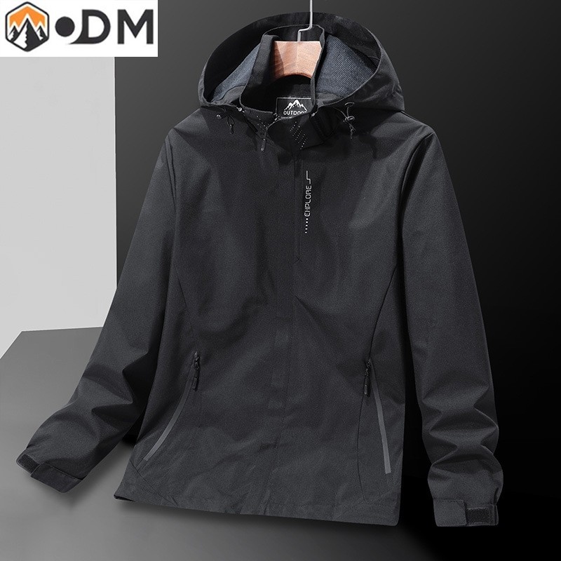 OUTDOORMORE แจ็คเก็ตเดินป่ายูนิสซ์ กันฝน ถอดชั้นในได้ สวมใส่กลางแจ้งสะดวก รูปที่ 1