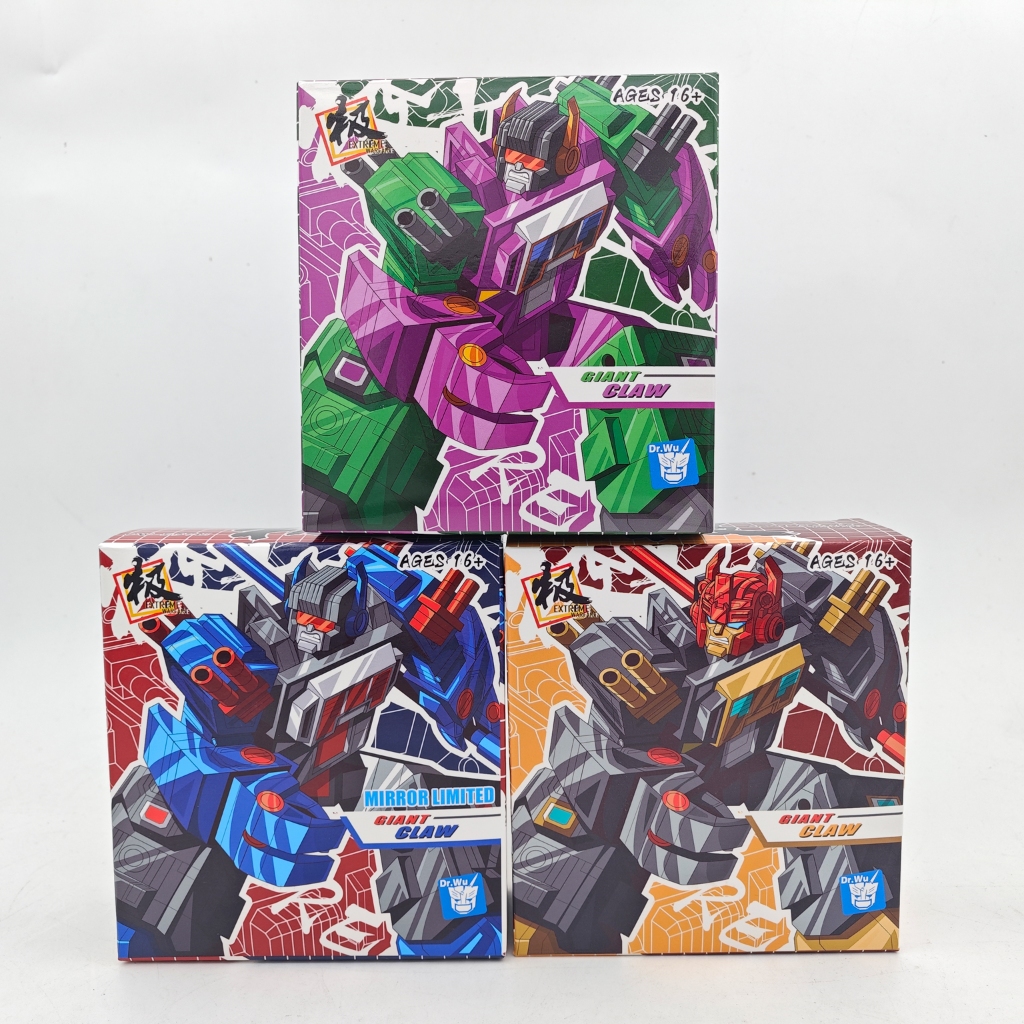 การเปลี่ยนแปลง Dr.Wu DW-E57 DW-E57M DW-E57B SG Scorponok Mini Action Figure