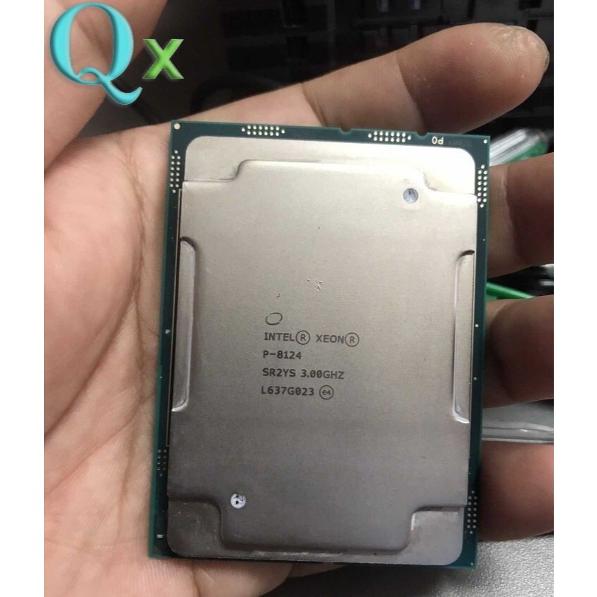 Xeon Platinum P-8124 LGA-3647 โปรเซสเซอร์ CPU SR2YS 18-Core 3.0GHz คอมพิวเตอร์เซิร์ฟเวอร์