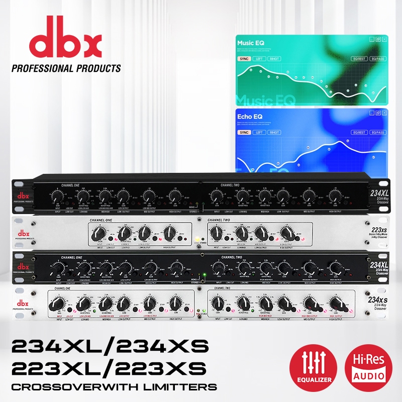 Dbx 223XS/223XL/234XS/234XL CROSSOVER มืออาชีพอิเล็กทรอนิกส์ CROSSOVER, ป้องกันการรบกวน/ป้องกันWhist