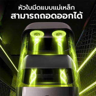 ENCHEN MS005 Compact Foil Shaver เครื่องโกนหนวดไฟฟ้า หัวโกน 3 ชิ้น ใบมีดบาง 0.05mm ฝาครอบแบบแม่เหล็ก กันน้ำระดับ IPX7 ความเร็วมอเตอร์ 8,000 รอบ/นาที สินค้ารับประกัน 1 ปี