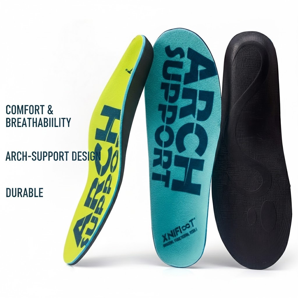 Plantar Fasciitis บรรเทา Insoles Arch สนับสนุน Breathable Orthopedic รองเท้าแทรก Unisex 2026 Comfort Edition – โปรปัง