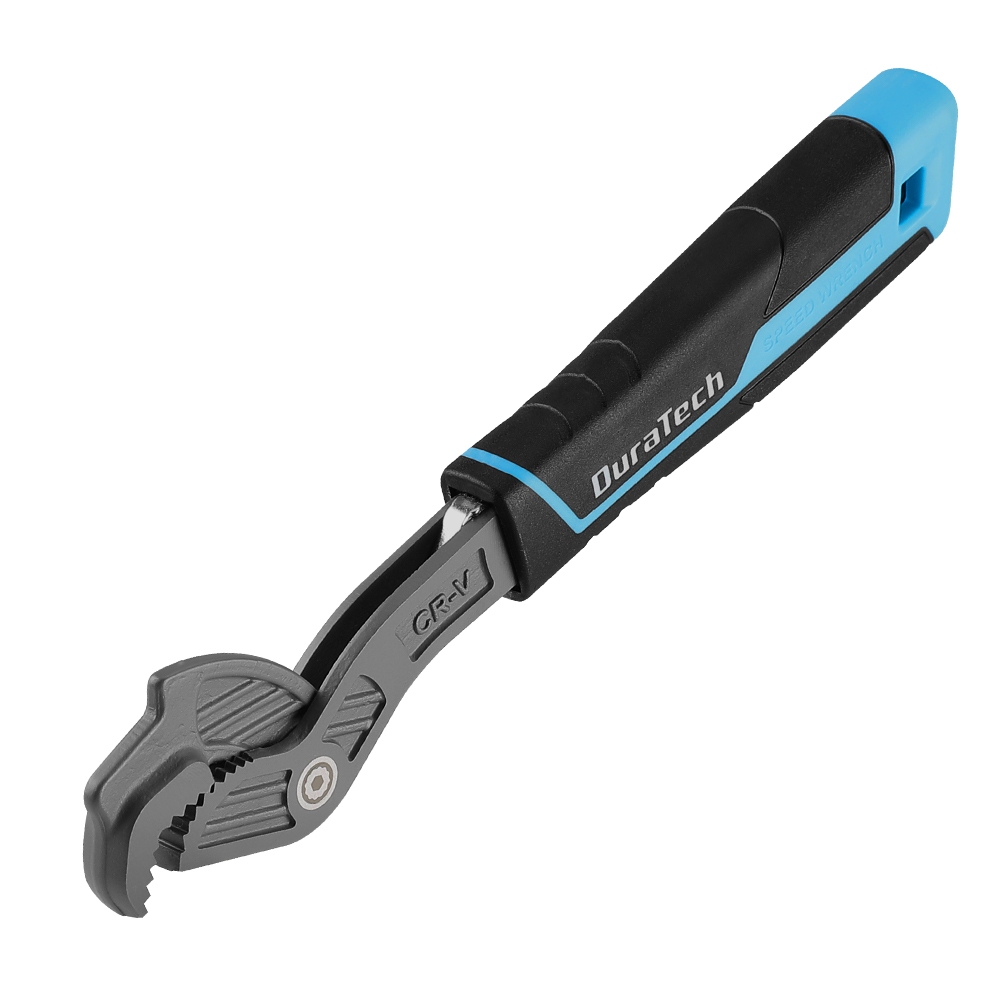 DURATECH 8/10/12 InchSelf Adjusting ประแจลิง ประแจ Quick Lock Spanner เหล็ก CRV กันลื่น แรงบิดสูง Professional Tool ปrong ร.ร. บ. combed