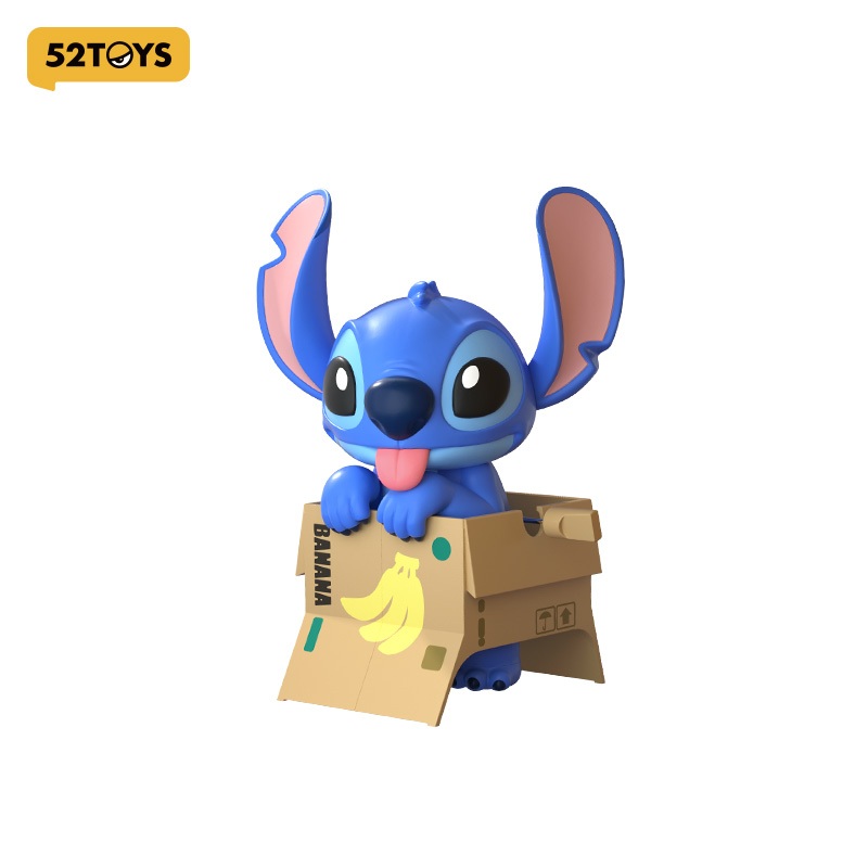 52TOYS Disney Stitch Galactic Ace Wind-Up Toy Series Blind Box Figure Toy