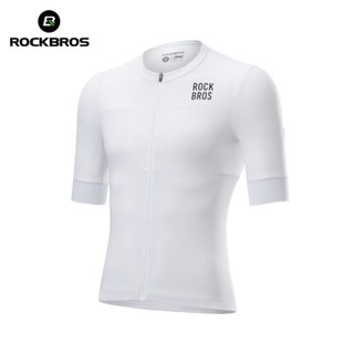 ROCKBROS เสื้อเจอร์ซีย์นักปั่นสำหรับจักรยานเสือภูเขา แขนสั้น…