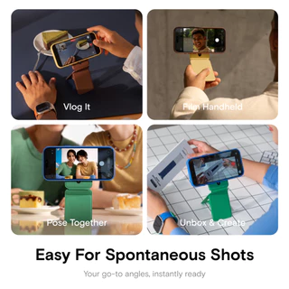 MOFT Snap Phone Tripod Stand MOVAS™ (รุ่นนี้ไม่มีช่องใส่บัตร) ขาตั้ง for iphone แบบแม่เหล็ก ไม้เซลฟี่ griptok magsafe moft tripod ที่ตั้งโทรศัพท์