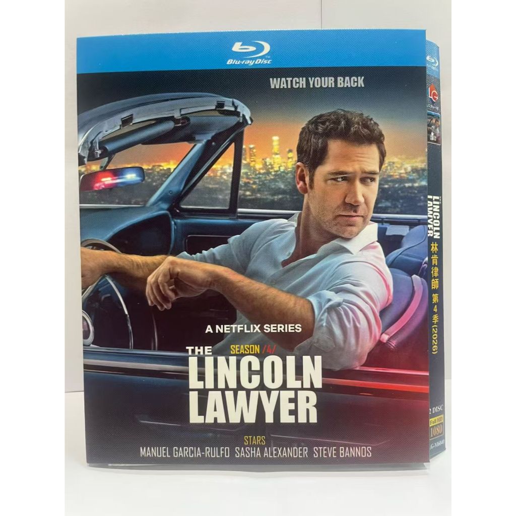 Blu-ray BD American Crime Suspension Thriller/Lawyer Lincoln ทนายความ The Lincoln ทนายความซีซั่น 4 (