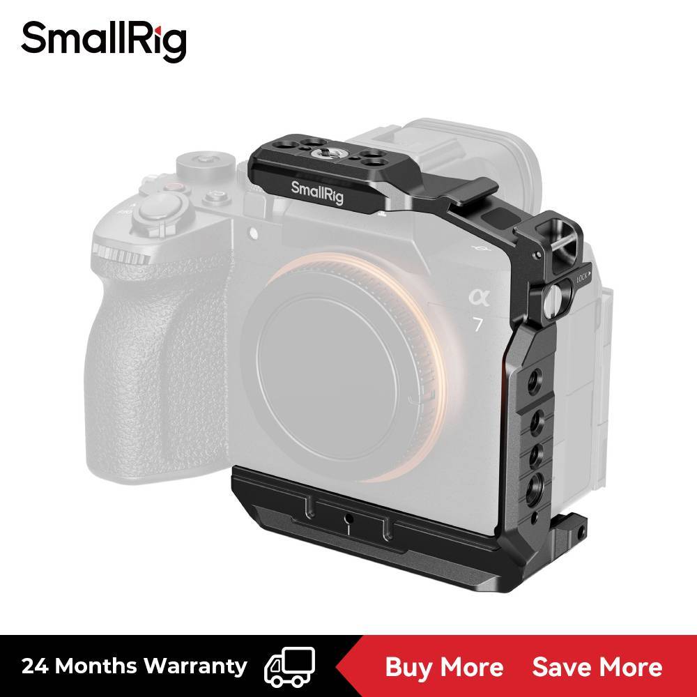 SmallRig "HawkLock" Quick Release Half Cage / Advanced Cage Kit / สําหรับ Sony Alpha 7 V / 7R V / 7 IV #6023 #6024 #6025 #6026