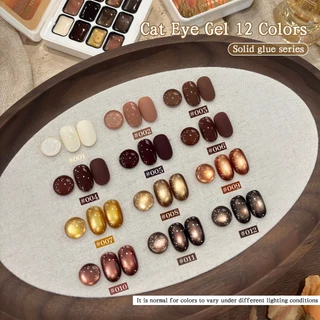 XEIJAYI - ชุดยาทาเล็บเจลสีน้ำตาลซันเซ็ต ติดทนนาน เหมาะสำหรับร้านทำเล็บและใช้ในชีวิตประจำวัน