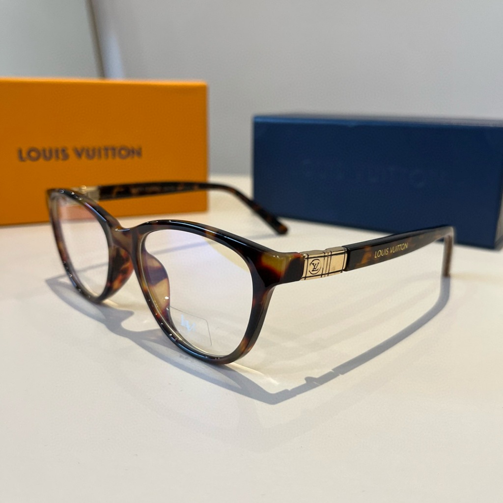 LV Ladies Glasses Tortoiseshell Glasses Frame lv9053 CP