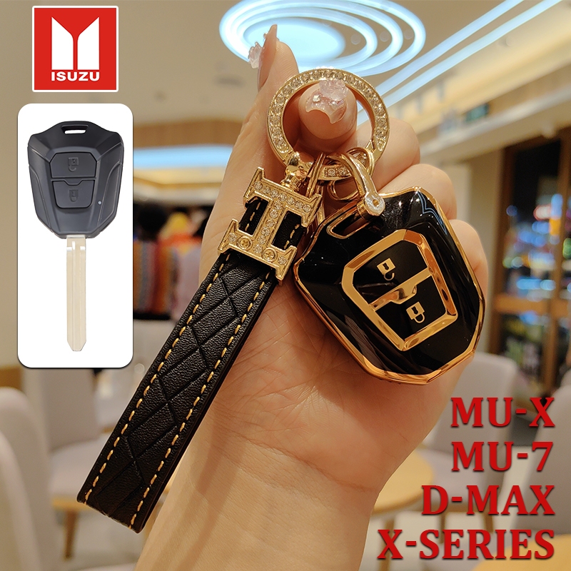 ISUZU D-max/MU-X/X-series/MU-7 ปลอกกุญแจรถ เคสกุญแจ Isuzu X-series MU-X พวงกุญแจ