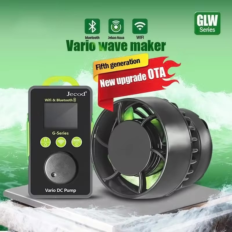 Jecod Jebao 2026 ใหม่ GLW WIFI/BT Aquarium Wave-making Pump 110-240V Circulation Wave Maker สําหรับน