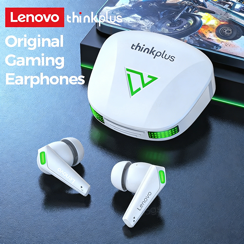 Lenovo XT85II ThinkplusTWS หูฟังบลูทู ธ ชุดหูฟังเกมมิ่งบลูทู ธ 5.3 ชุดหูฟังเกมมิ่งไร้สายหูฟังบลูทู ธ สำหรับ Android / iOS