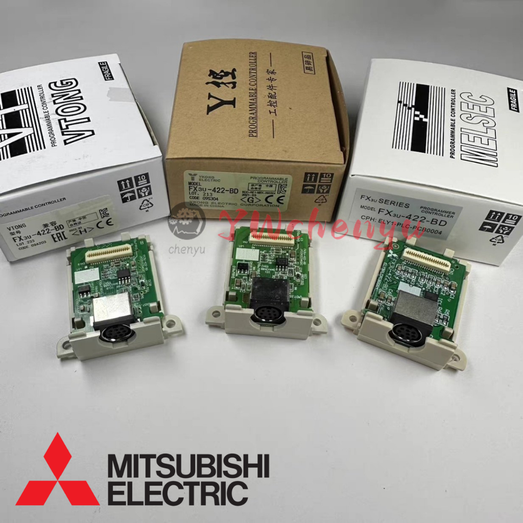 บอร์ดขยายการสื่อสาร Mitsubishi PLC FX1N FX2N FX3U FX3G-485-2342-422-BD