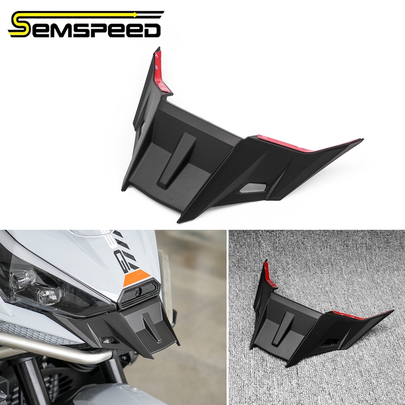 SEMSPEEDFor รถจักรยานยนต์ด้านหน้า Beak Lip Fairing จมูกตกแต่งสําหรับ ZONTES 368 368G 368E 2024-2026