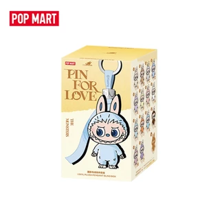 POP MART THE MONSTER PIN FOR LOVE SERIES - Vinyl Plush Pendant blind box (A-M) Labubu Figure Collectable Plushies Gift Toys For Kids