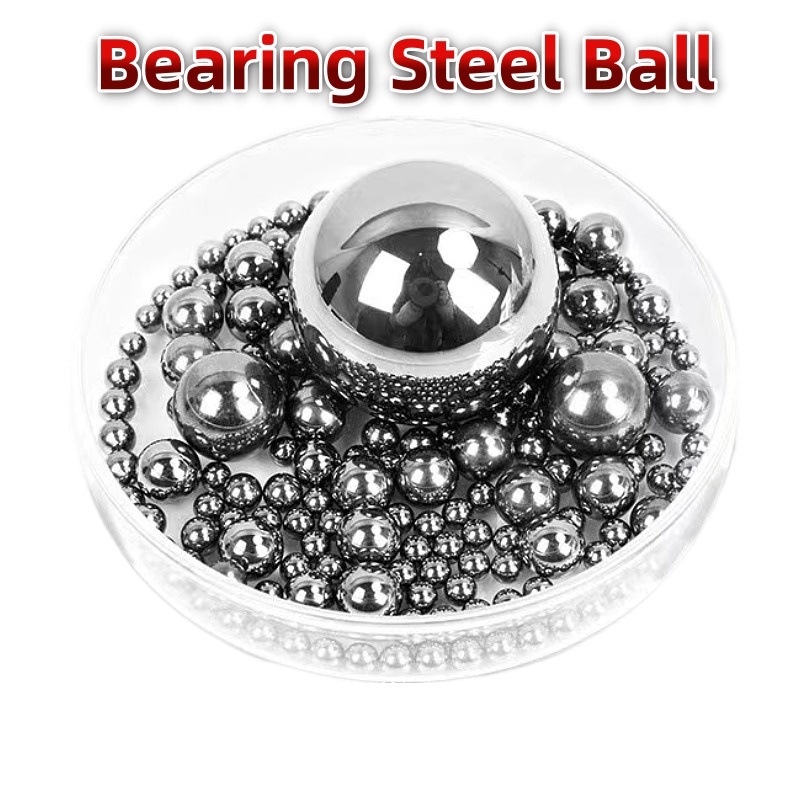 GCr15 แบริ่งลูกเหล็ก Precision Solid หมุน Ball