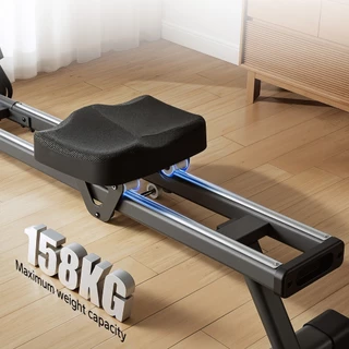 MERACH Rowing Machine เครื่องออกกำลังกายแบบกรรเชียงบก ปรับความต้านทานได้ 150 กก น้ำหนักความจุการออกกำลังกาย