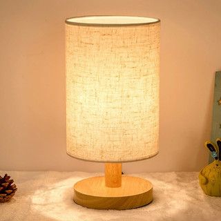 Lâmpada De Mesa De Madeira Moderna Alimentada Por USB Luz De Noite Para Iluminação Do Quarto abajur