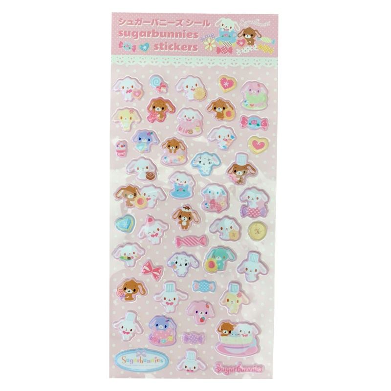 น่ารัก Sugarbunnies สติกเกอร์ Candy อะนิเมะกระต่าย Kawaii สติกเกอร์โน้ตบุ๊คแล็ปท็อปสติกเกอร์ตกแต่งหนังสือ