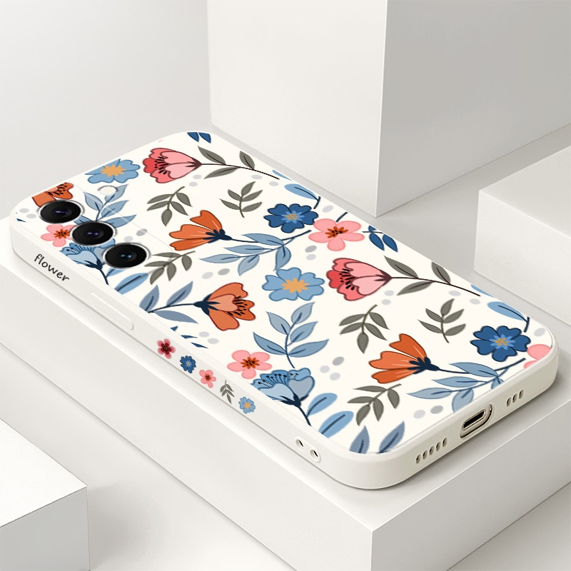 Beauty Garden เคสโทรศัพท์สําหรับ Samsung Galaxy A57 A37 A17 A07 4G 5G ฝาครอบ