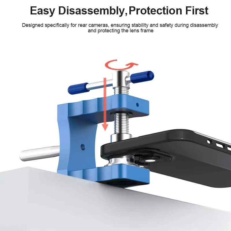 RELIFE TF4 กรอบกล้องด้านหลังสําหรับ iPhone เปลี่ยนฝาครอบด้านหลังกระจก Dismantling กรอบกล้องด้านหลังเ