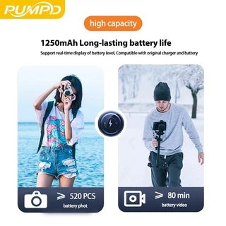 PUMPD LP-E12 แบตเตอรี่กล้องสําหรับ Canon EOS M M2 M10 M50 M50MarkIl M100 M200 100D Single slot charger