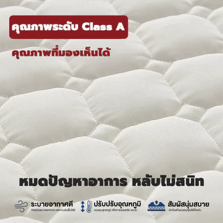 Soft Cloud ผ้ารองที่นอน โรงแรม 5 ดาว เสริมใย 300G นุ่มฟู ระบายอากาศดี กันไรฝุ่น ยางรัดมุม 4 ด้าน 3.5/3/5/6/7ฟุต