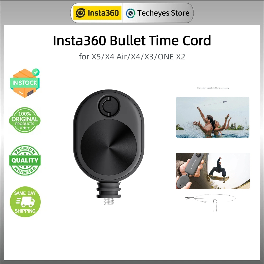 Original Insta360 Bullet Time Cord สําหรับ Insta360 X4/X3/ONE R/ONE RS/Insta360 X5