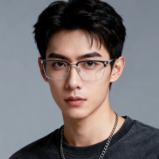 Cyxus Square Frame Blue Light Blocking Glasses with Business-like Design ได้อย่างมีประสิทธิภาพ 8252