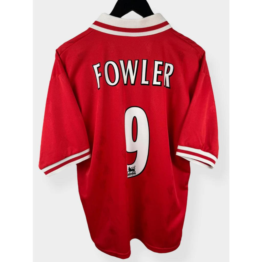 คุณภาพสูง 1996-97 Season LWP Home Retro Kit – Fowler #9