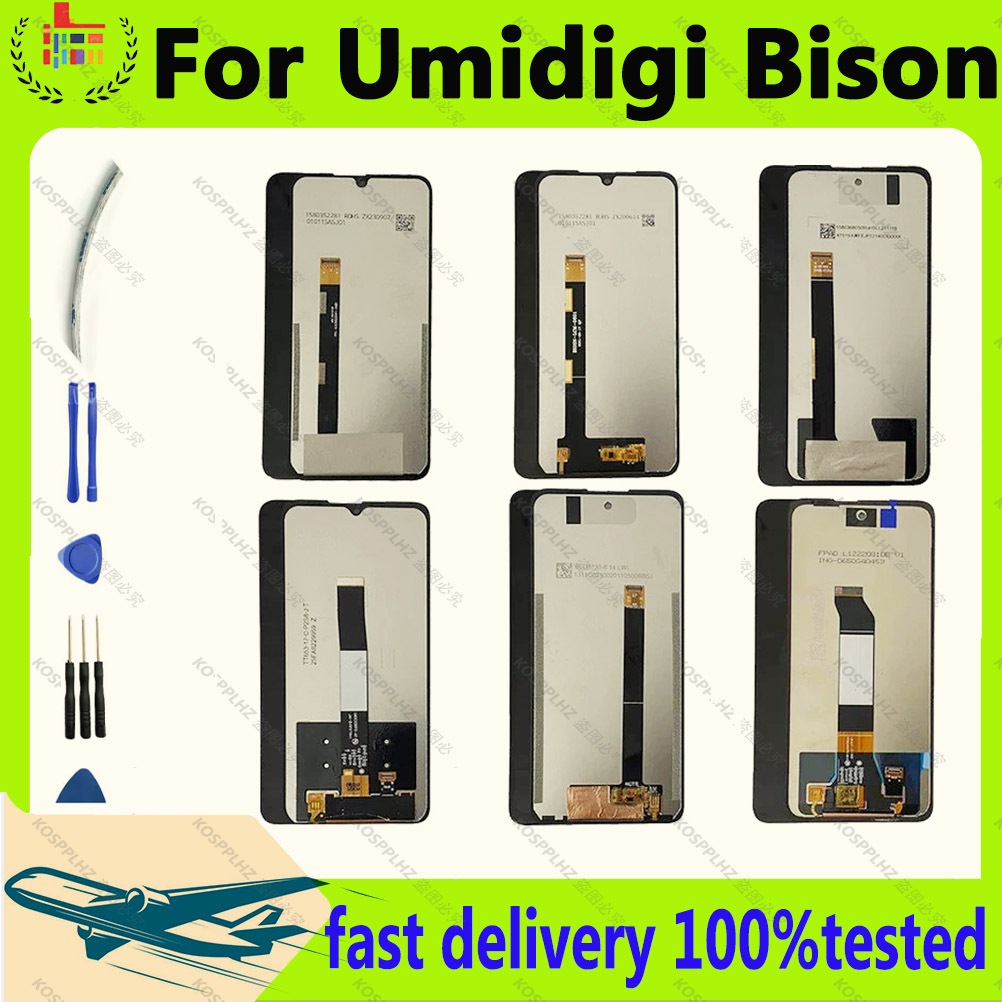 สําหรับ Umidigi Bison GT2 Pro จอแสดงผล LCD สําหรับ Umidigi Bison 2021 X10 X10 Pro Bison 2 จอแสดงผล T