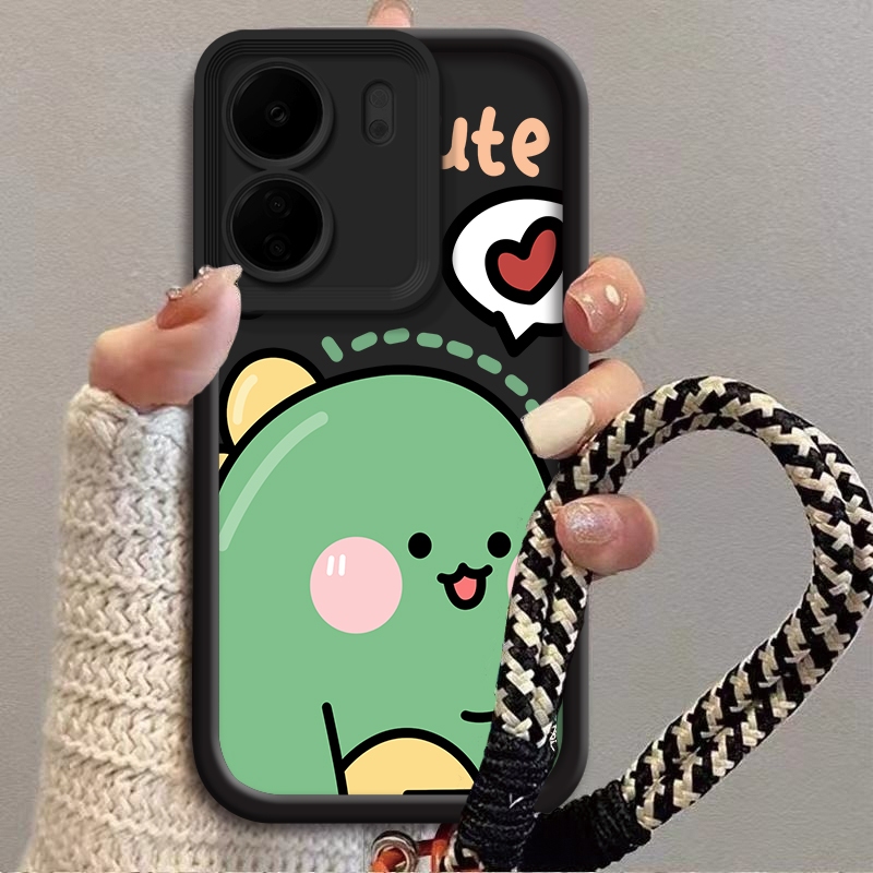 ไดโนเสาร์น่ารักสําหรับ Xiaomi POCO C65 POCO M6 5G POCO C75 5G POCO M7 5G POCO C50 POCO C51 POCO C61 