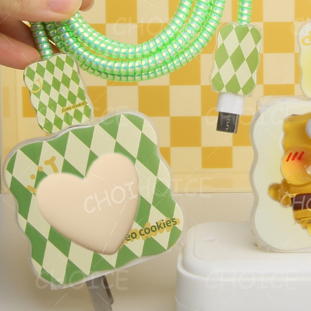 ใหม่ Charger Protector Android Wave Charger Protector USB TypeC Cable Protector สําหรับ VIVO V29 V 6