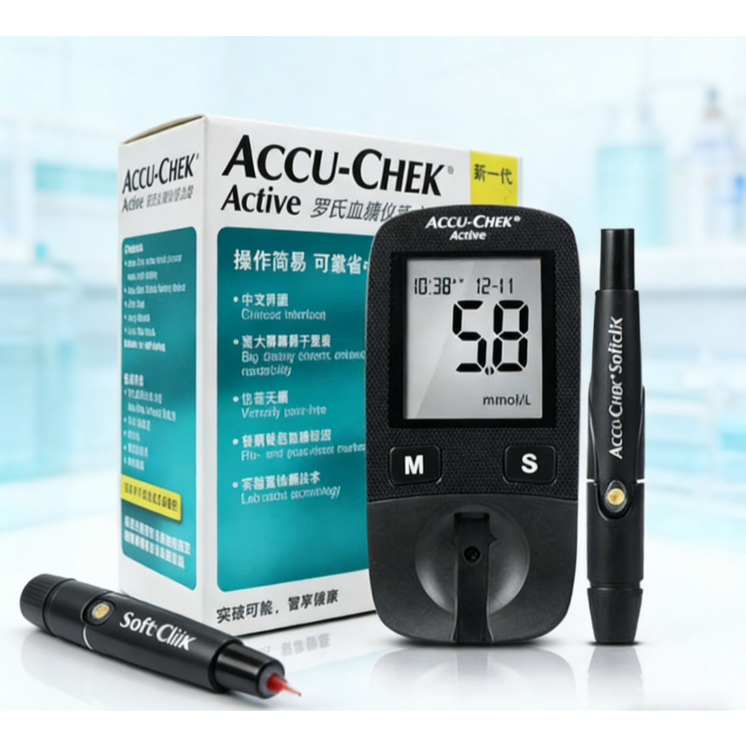 Accu-Chek Active meter AccuChek Active Meter Accu Chek Blood Glucose Monitoring