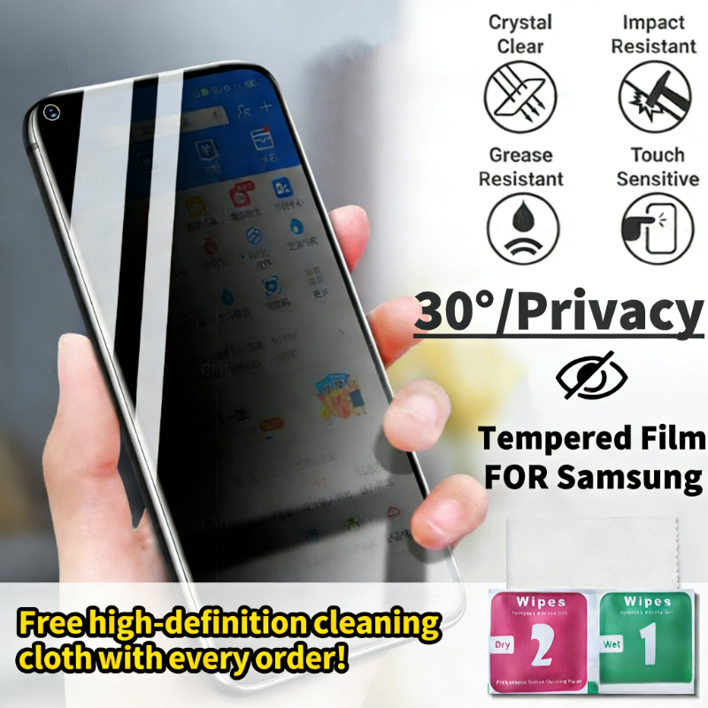 30°ตัวป้องกันหน้าจอความเป็นส่วนตัวสําหรับOPPO A3 A3x A60 A79 A18 A38 A1 A98 A78 A57 A77 A77s A74 A96