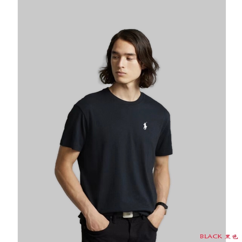 เสื้อยืดผู้ชายแขนสั้นคอกลม ทำจากผ้าฝ้ายแท้ สำหรับสวมใส่ในวันสบาย ๆ ในฤดูร้อน