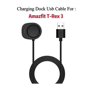 {Prof Tigro}Fast Magnetic Charger Cable สําหรับ Amazfit T-Rex3/Amazfit Balance/amazfit active Max/Helio strap smartwatch สายชาร์จสําหรับแท่นชาร์จ Cradle