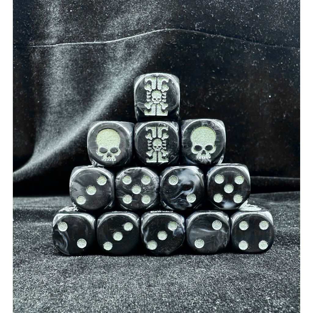 Warhammer Death Watching Dice Warhammer Board Game Dice Warhammer Death Watching Dice Warhammer